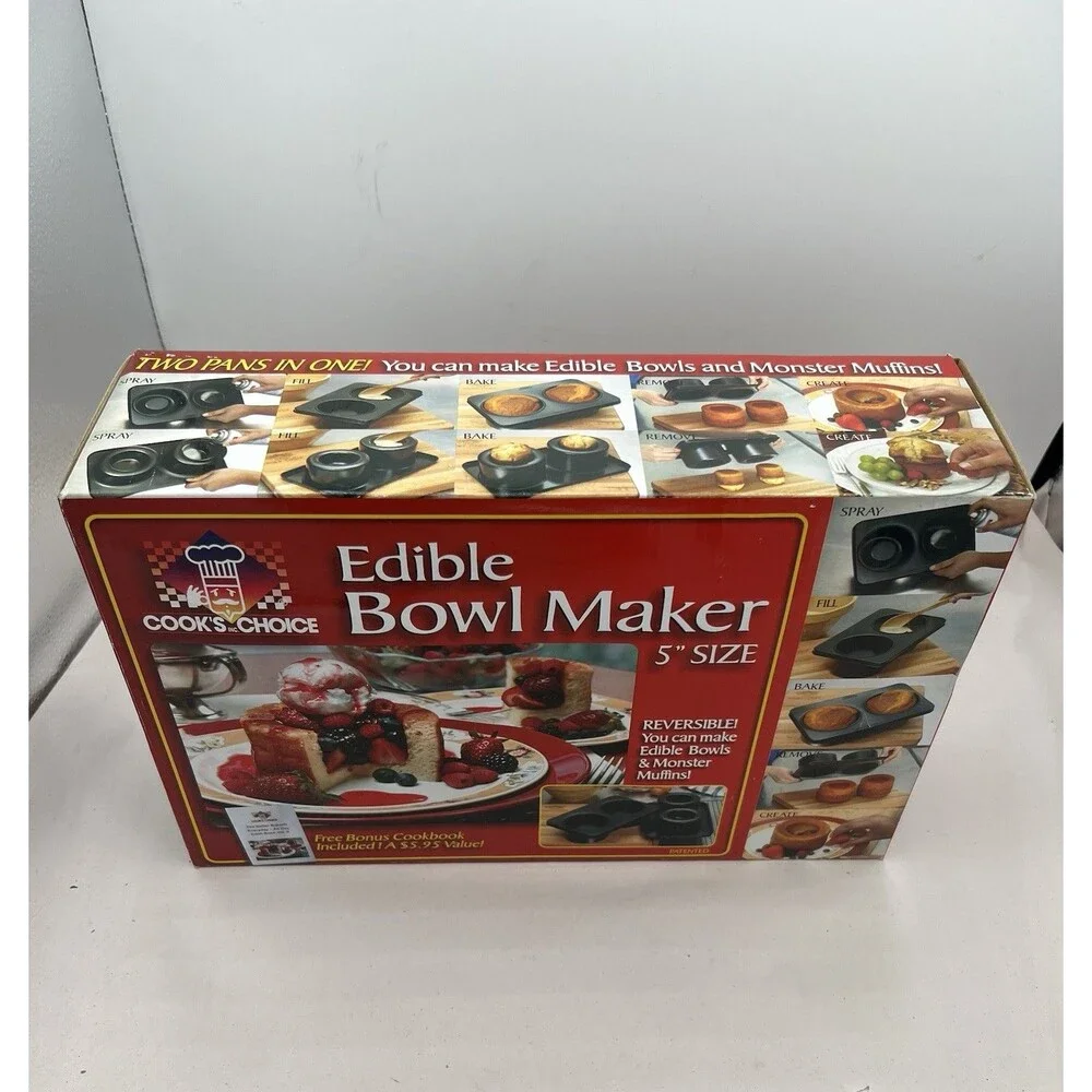 Edible Bowl Maker 3